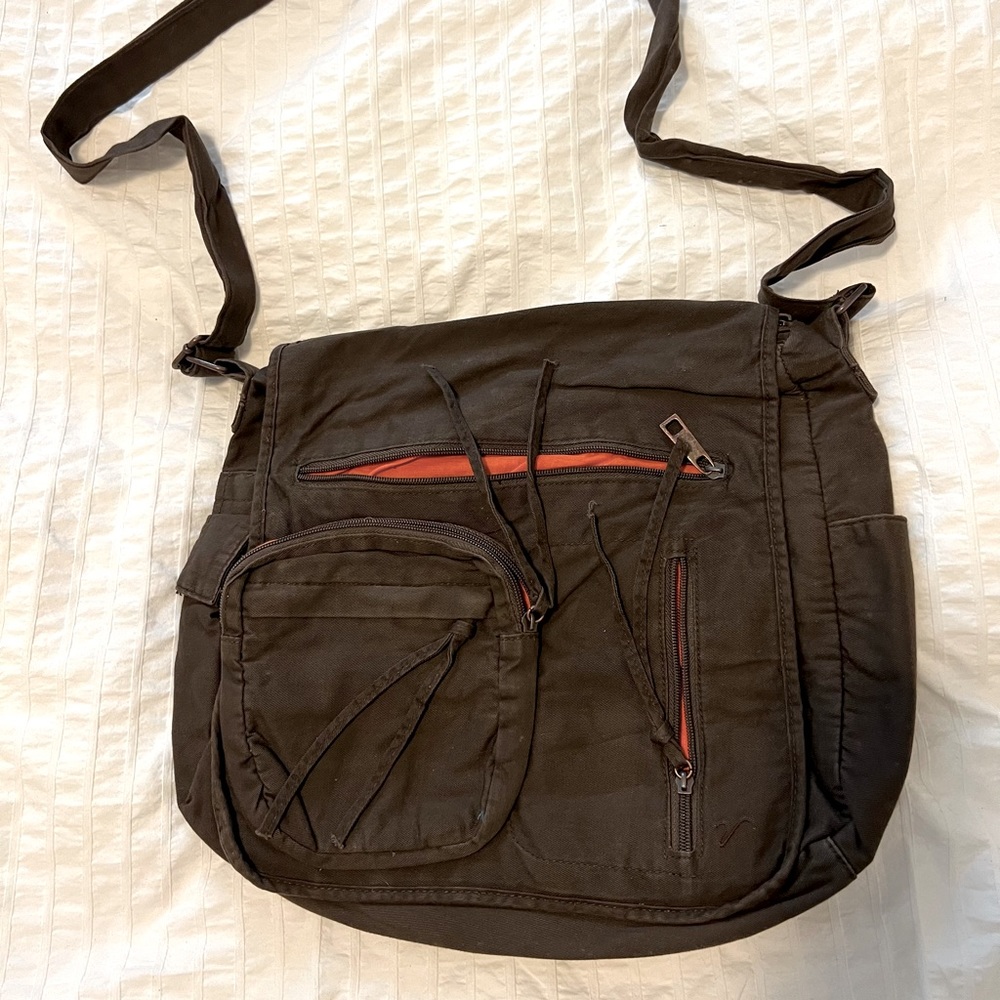 Brown Satchel Handbag